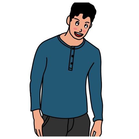 Cute Male Man Clothing