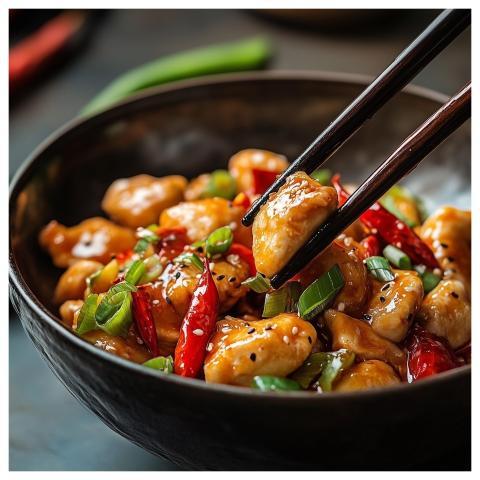 Asian Cuisine Traditional Dining Chopsticks Food