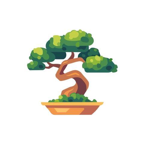 Bonsai Nature Botany Decor