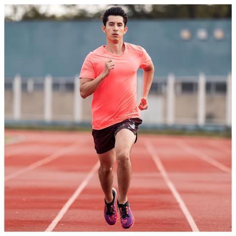 Man Athletic Run Person