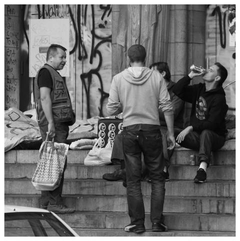 Alcohol Drinking Drink Homeless People