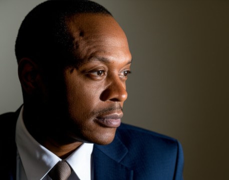 Focused American Men